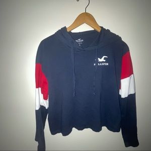 Hollister XS Boyfriend Tee Hooded Pull Over